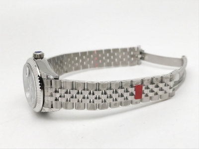 DateJust Ladies 28mm Jub Flt 904L SS/SS Blue/Stk GMF A2671