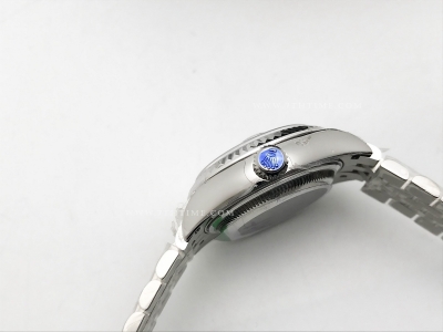 DateJust Ladies 28mm Jub Flt 904L SS/SS Blue/Stk GMF A2671