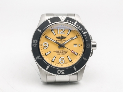 Superocean 44mm V2 SS/SS Yellow TF Asia 2824