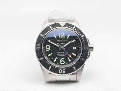 Superocean 44mm V2 SS/SS Black TF Asia 2824