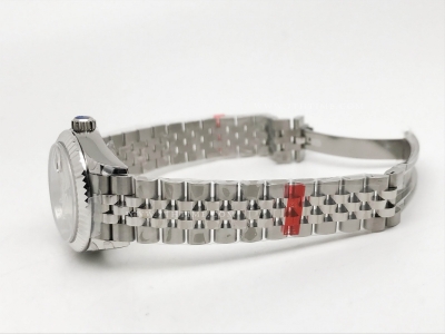 DateJust Ladies 28mm Jub Flt 904L SS/SS Silv/SDia GMF A2671