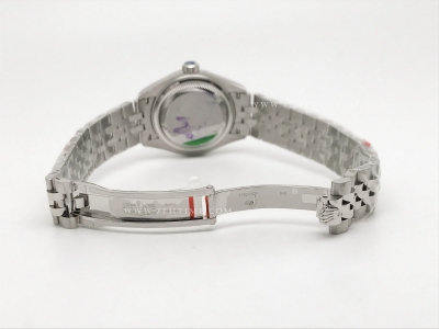 DateJust Ladies 28mm Jub Flt 904L SS/SS Silv/SDia GMF A2671