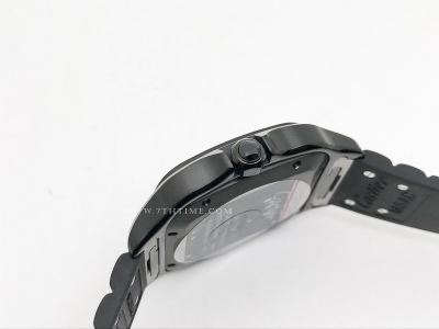 Santos De Cartier 2018 Mens XL DLC/RU Blk BVF MY9019