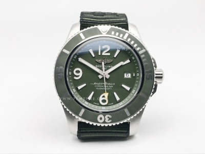 Superocean 44mm V2 SS/NY Green TF Asia 2824