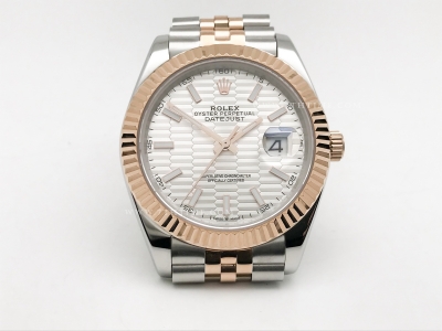 DJ2 41mm 126331 Jub Flt RG/SS HC-Silv/Stk GDF MY8215