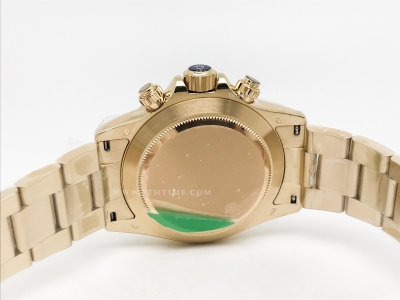 Daytona 116508 YG/YG White/Stk OMF Asia 7750