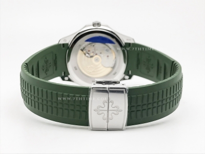 Aquanaut Ref.5168 SS/RU Green/Num ZF A330