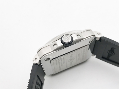Bell Ross BR03-92 Diver 42mm SS/RU White WMF A2824