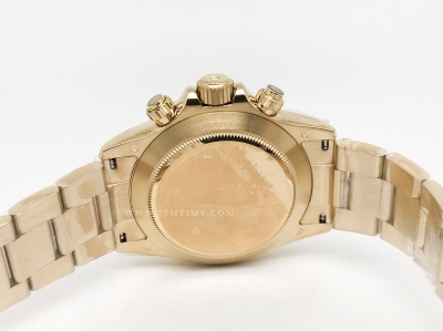 Daytona 116508 YG/YG White/Num OMF Asia 7750