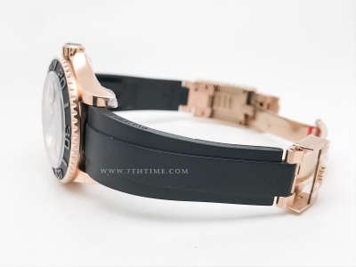 YachtMaster 126655 40mm 316F RG/RU Blk FCF VR3235