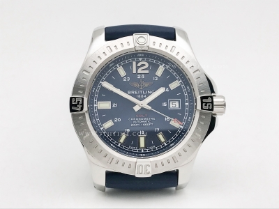 Breitling Colt Automatic 44mm V2 SS/RU Blue TF Asia 2824