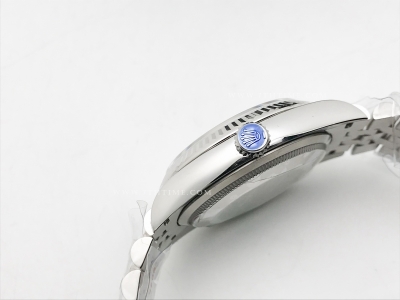 DJ 36mm Jub Flt 904L SS/SS Black/Stk APF