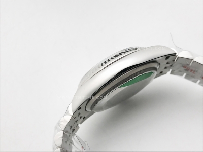 DJ 36mm Jub Flt 904L SS/SS Black/Stk APF