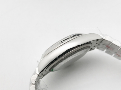 DJ 36mm Jub Flt 904L SS/SS Grn/Stk APF VR3235