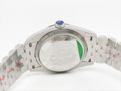 DJ 36mm Jub Flt 904L SS/SS Blue/Dia APF VR3235