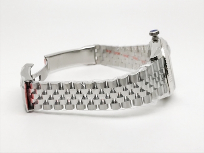 DJ 36mm Jub Flt 904L SS/SS Grey/Rm APF