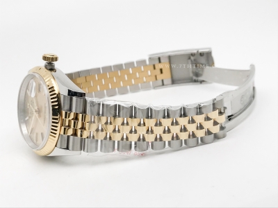 DJ 36mm Jub Flt 904L YG/SS Gold/Stk APF VR3235