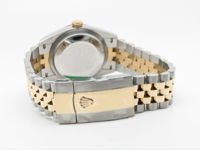 DJ 36mm Jub Flt 904L YG/SS Grey/Rm APF VR3235