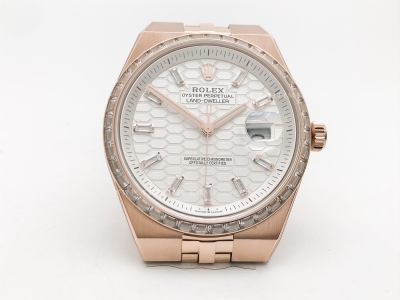 Land Dweller 40mm 127385TBR Jub Dia RG/RG I-Blu/Dia NNF MY9015