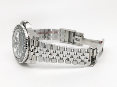 GMT II 126710GRNR Jub 904L SS/SS Blk THB SH3285-2