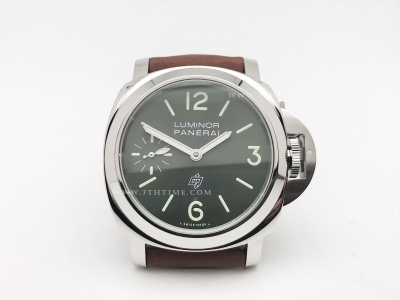 Pam 1624 Luminor Logo SS/LE Green HWF A6497