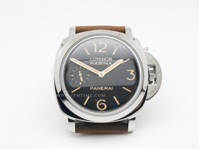 Pam 422 1950 Luminor 3 Days SS/LE Blk HWF P3000 Mod