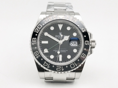 GMT II 126710GRNR Oys 904L SS/SS Blk THB SH3285-2