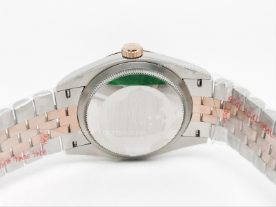 DJ 36mm Jub Flt 904L RG/SS Grey/Stk APF VR3235