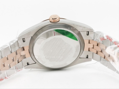 DJ 36mm Jub Flt 904L RG/SS Grey/Rm APF VR3235