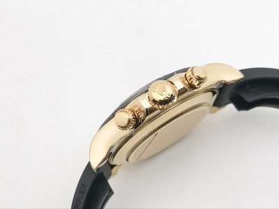 Daytona 116518 904L Wt YG/RU RG/Stk ZF SH4130