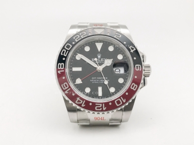 GMT II 126710 Jub 904L SS/SS Blk GMF V6 SH3285-2