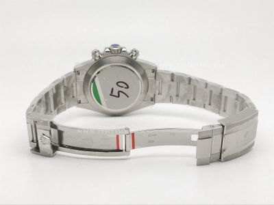 Daytona 116500 CER SS/SS Wht BPF A7750