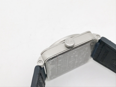 Bell Ross BR03-93 GMT 42mm SS/LE Blue WMF A2836