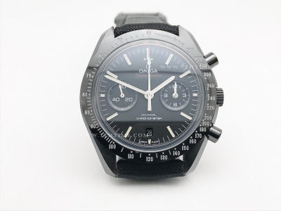 Speedmaster DSOM CER/NY/LE Black N1F A7750 Mod