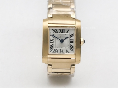 Ladies Tank Francaise Sml YG/YG Sil 8848F Sw Qtz