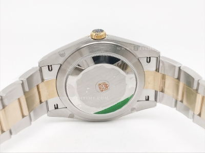 DJ2 41mm 126333 Oys Flt 904L YG/SS Wht/Stk EWE A3235