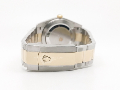 DJ2 41mm 126333 Oys Flt 904L YG/SS Gold/Stk EWE A3235