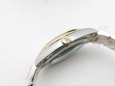 DJ2 41mm 126333 Oys Flt 904L YG/SS Blk/Stk EWE A3235