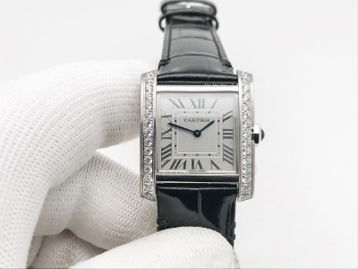 Ladies Tank Francaise Med Dia SS/LE Sil 8848F Sw Qtz