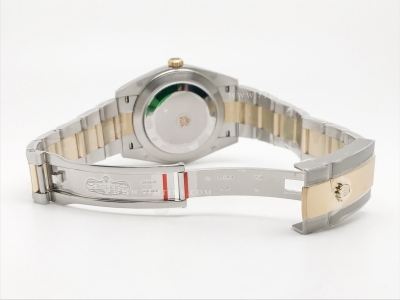 DJ2 41mm 126333 Oys Flt 904L YG/SS M-Wh/Dia EWE A3235