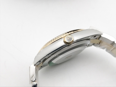 DJ2 41mm 126333 Oys Flt 904L YG/SS Gold/Dia EWE A3235