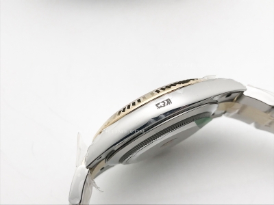 DJ2 41mm 126333 Oys Flt 904L YG/SS Gold/Dia EWE A3235