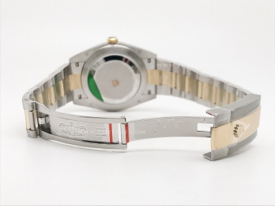 DJ2 41mm 126333 Oys Flt 904L YG/SS Gold/Dia EWE A3235