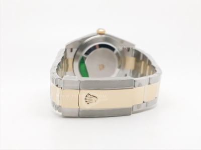 DJ2 41mm 126333 Oys Flt 904L YG/SS Gold/Dia EWE A3235