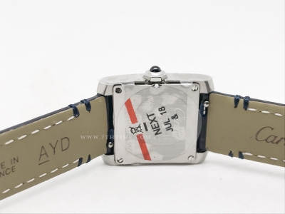 Ladies Tank Francaise Sml Dia SS/LE Sil 8848F Sw Qtz