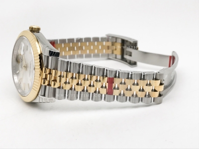 DJ2 41mm Jub Flt 904L YG/SS Silv/Stk VSF VS3235