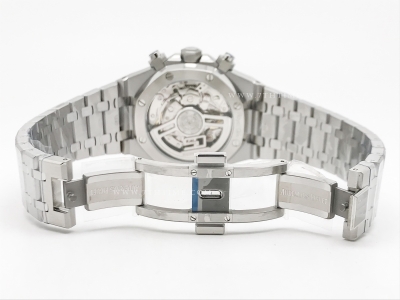 Royal Oak Chrono 26240ST SS/SS Wht/Stk BF V2 A7750 Mod