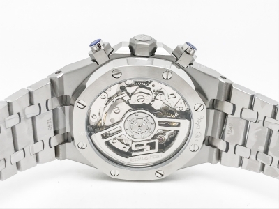 Royal Oak Chrono 26240ST SS/SS Wht/Stk BF V2 A7750 Mod