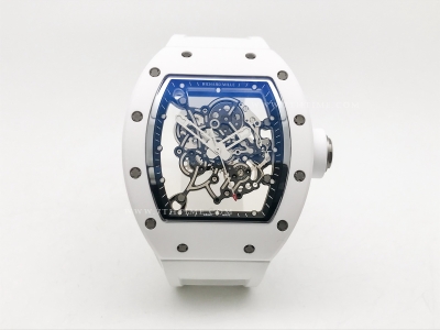 RM055 Bubba Watson V3 Wht CER/RU Skele ZF RMUL2