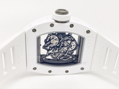 RM055 Bubba Watson V3 Wht CER/RU Skele ZF RMUL2